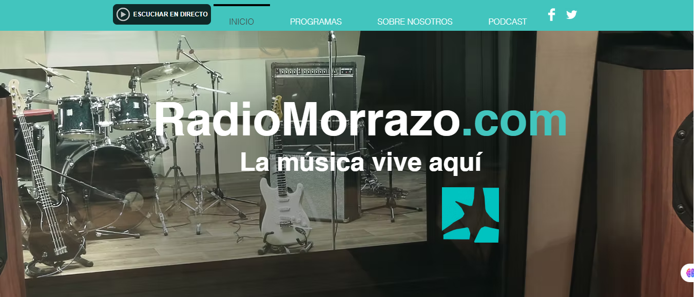 Aplicacion Web radiomorrazo